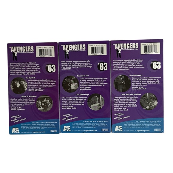 The Avengers VHS tapes - Picture 6 of 8